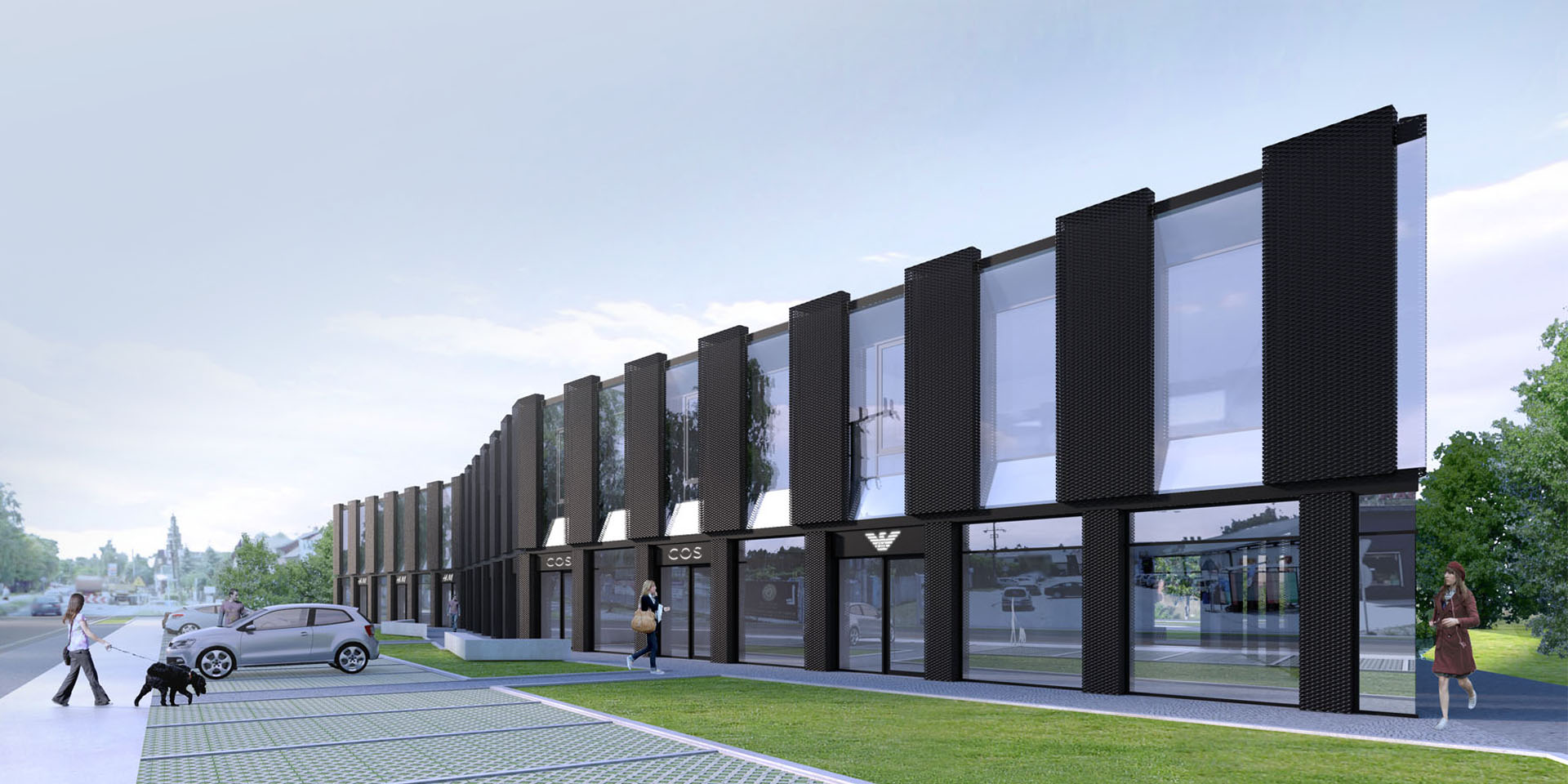 Projekty nowoczesnych biurowców
